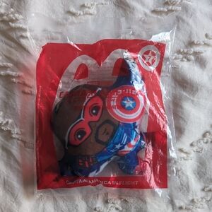 McDonald's Captain America In Flight Plushie
